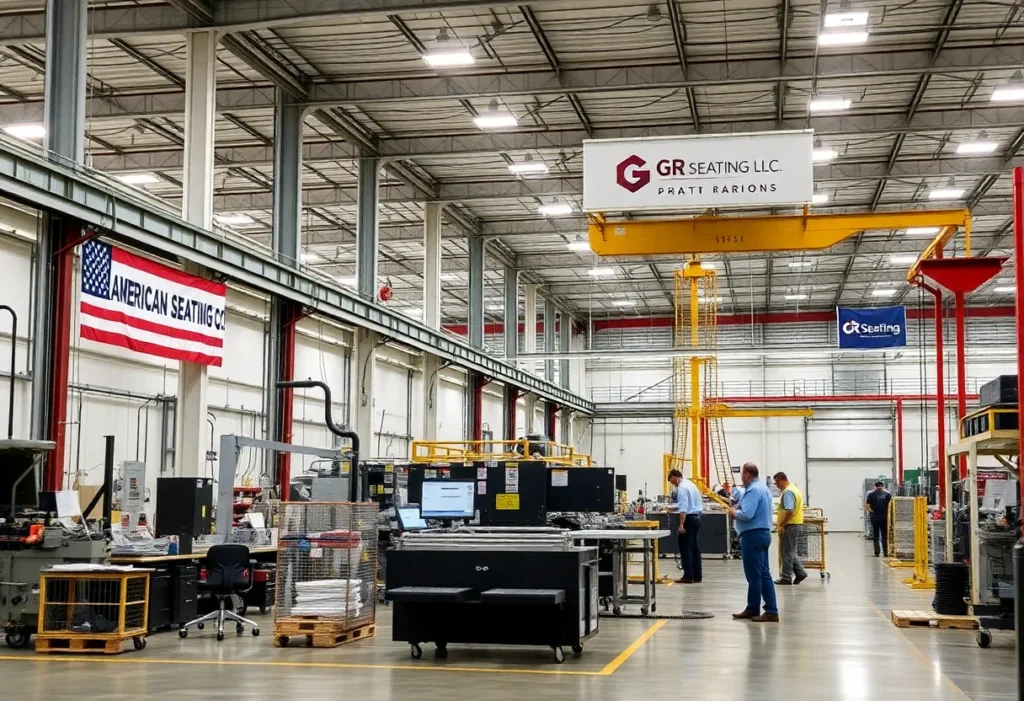Manufacturing facility of American Seating Co. in Grand Rapids