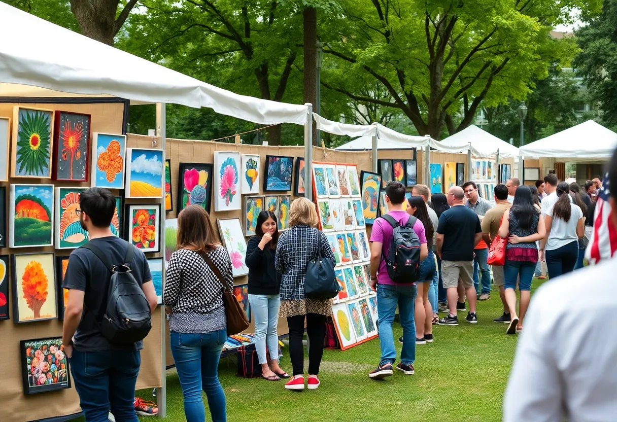 Vibrant art exhibit at ArtPrize 2025 closing ceremony in Grand Rapids
