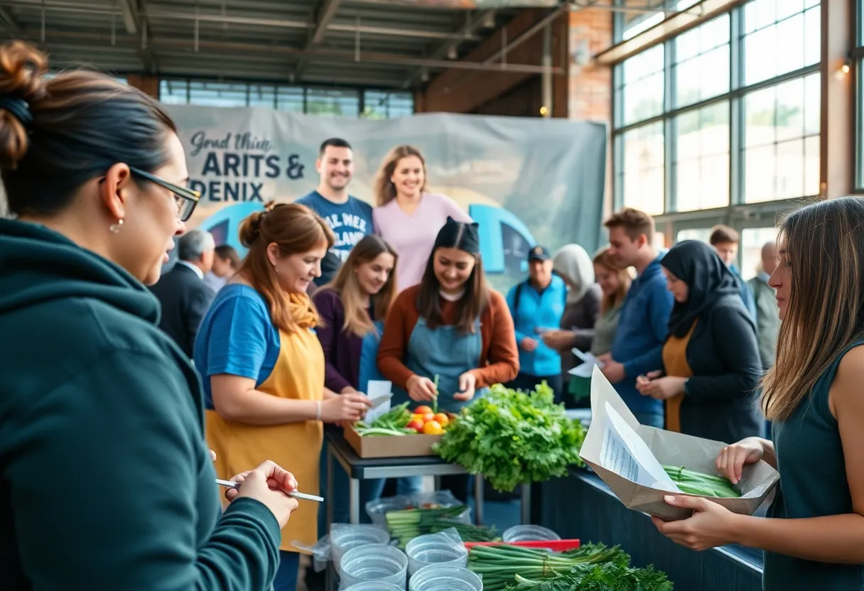 Community engagement in Grand Rapids supported by local grants