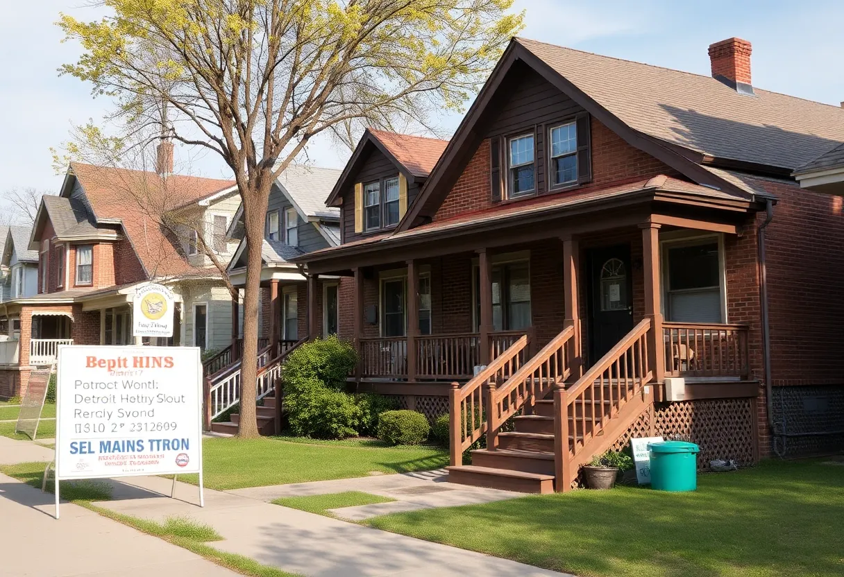 Houses in District 7 needing renovation amidst vibrant community life.