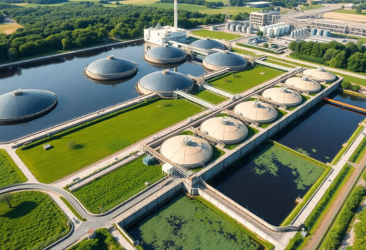 Sewage processing facility in Grand Rapids