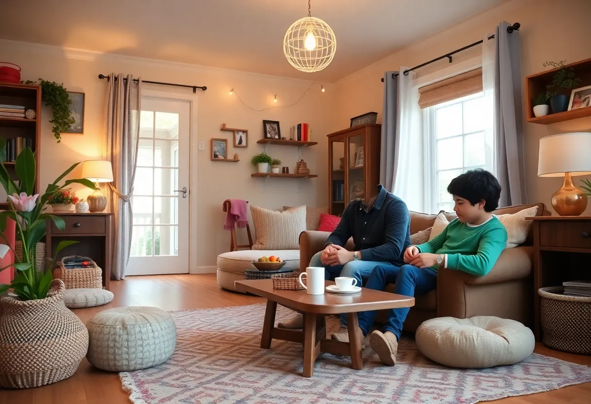 Community living space for young adults with intellectual disabilities