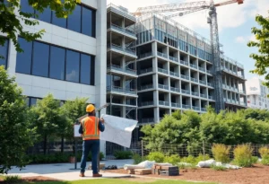 University of Michigan office building undergoing renovation