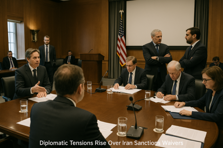 Diplomatic Tensions Rise Over Iran Sanctions Waivers