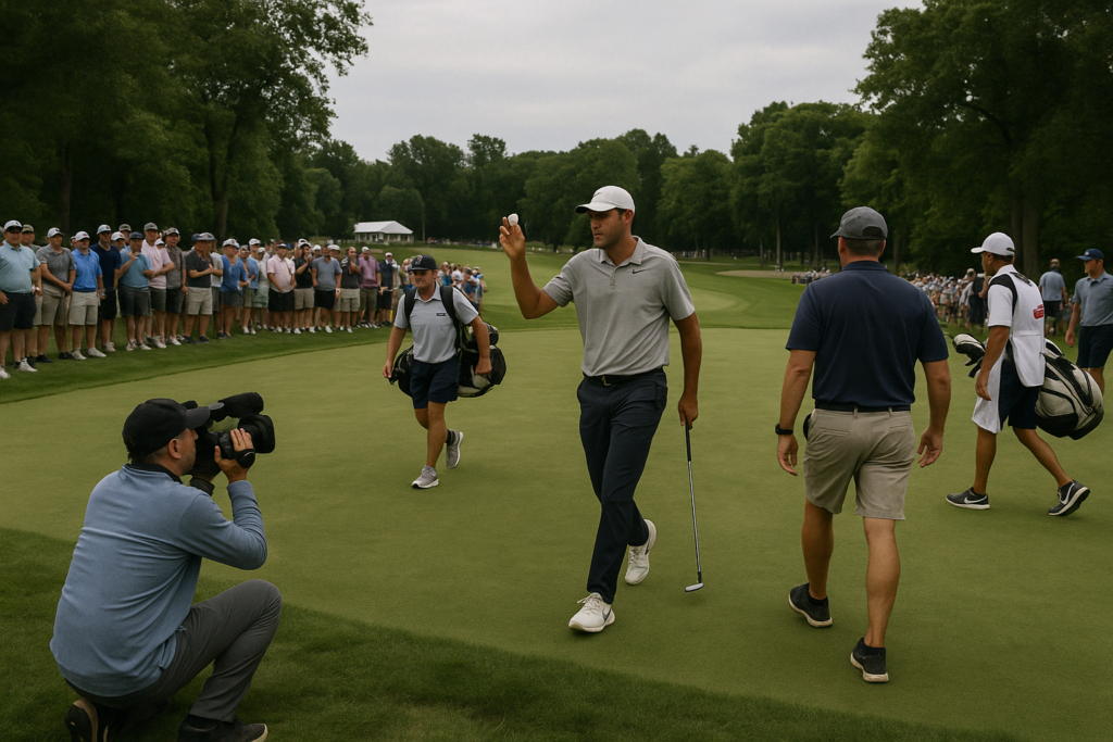 Scheffler’s 60 Moves Him to Travelers Championship Lead Entering the Weekend