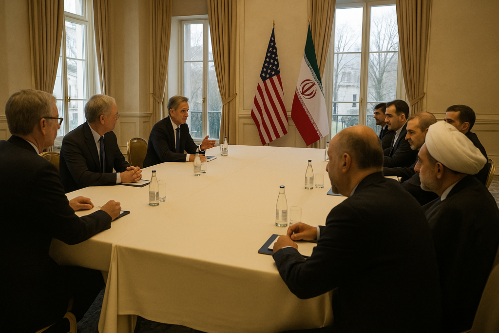 U.S.-Iran Talks Progress Toward Ceasefire Amid Regional Tensions