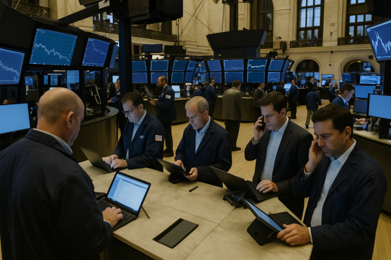 Wall Street Sees Mixed Results Amid AI Stock Pressure