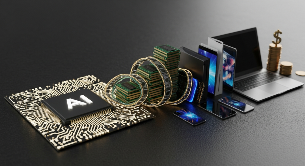 AI Boom Strains Memory Chip Supply, Potentially Raising Consumer Electronics Prices in Grand Rapids