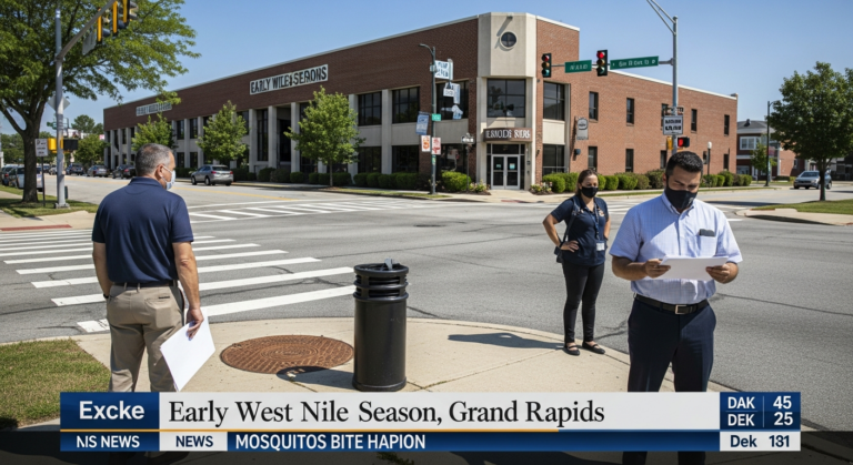 Early West Nile Season Prompts Mosquito Bite Prevention Push in Grand Rapids