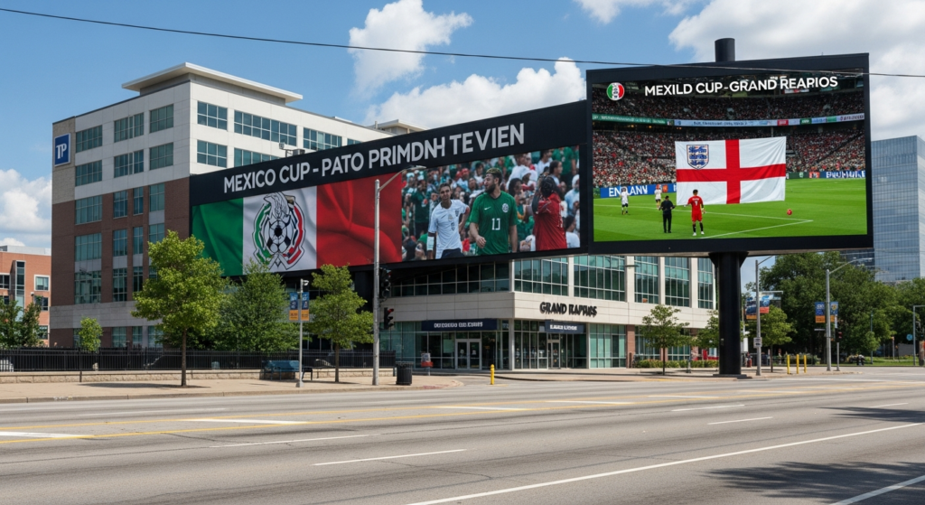 Mexico-England World Cup Match Dominates Prime-Time Sunday Viewing in Grand Rapids
