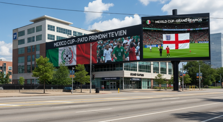 Mexico-England World Cup Match Dominates Prime-Time Sunday Viewing in Grand Rapids