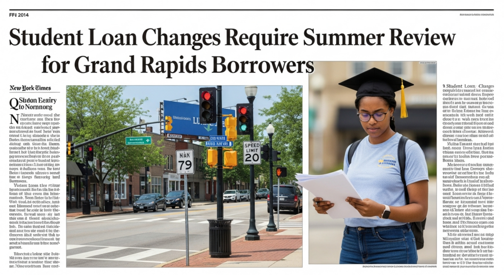 Student Loan Changes Require Summer Review for Grand Rapids Borrowers
