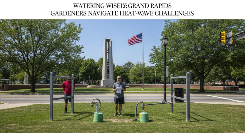 Watering Wisely: Grand Rapids Gardeners Navigate Heat-Wave Challenges
