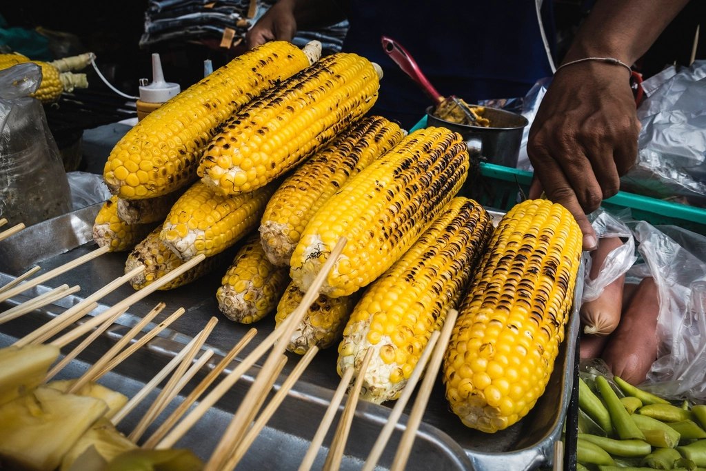 Outdoor fall food festival