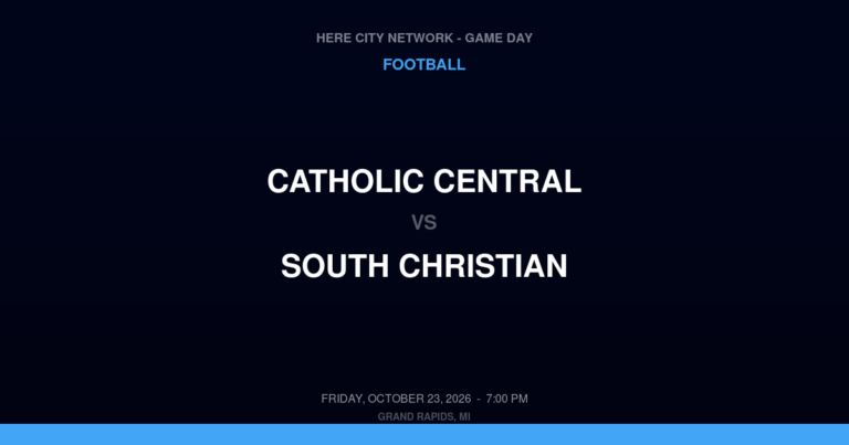Catholic Central 26, South Christian 42
