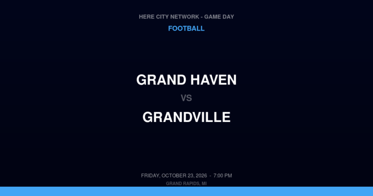 Grand Haven 38, Grandville 61