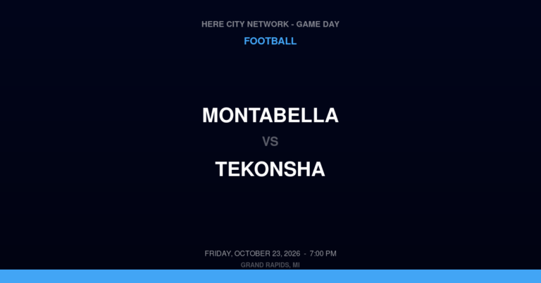Montabella 73, Tekonsha 0