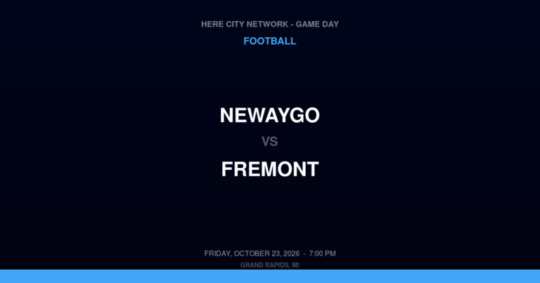 Newaygo 0, Fremont 52