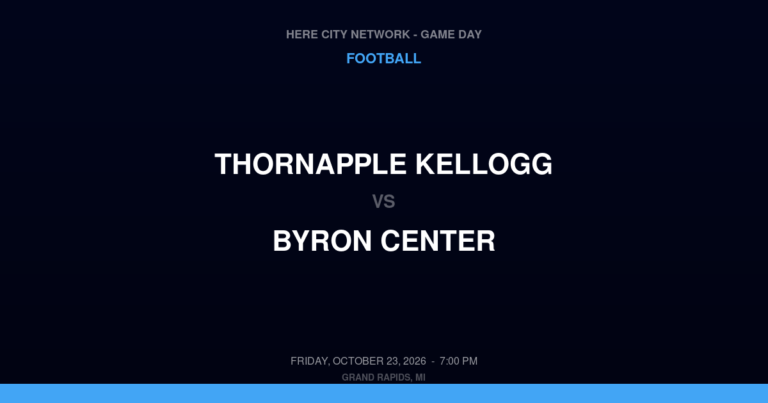 Thornapple Kellogg 41, Byron Center 50